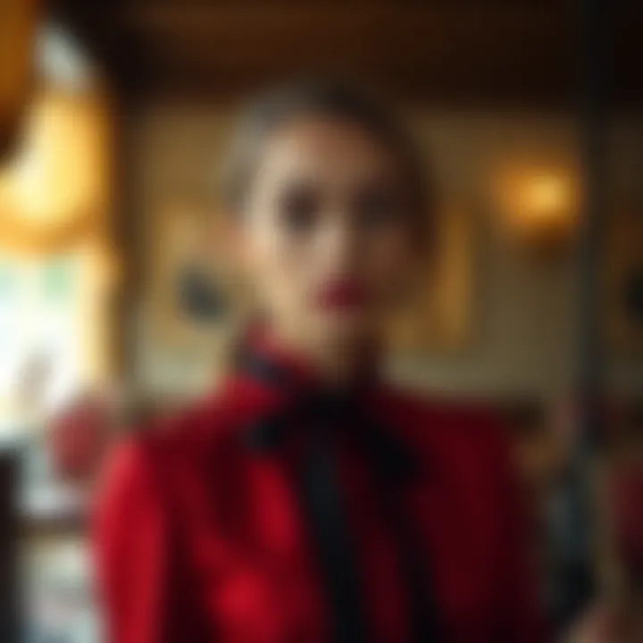Magnificent Exploring the Allure of the Red Ladies Blouse