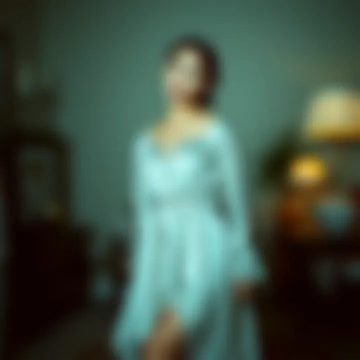 Magnificent Exploring the Elegance of Long Sleeve Satin Nightgowns
