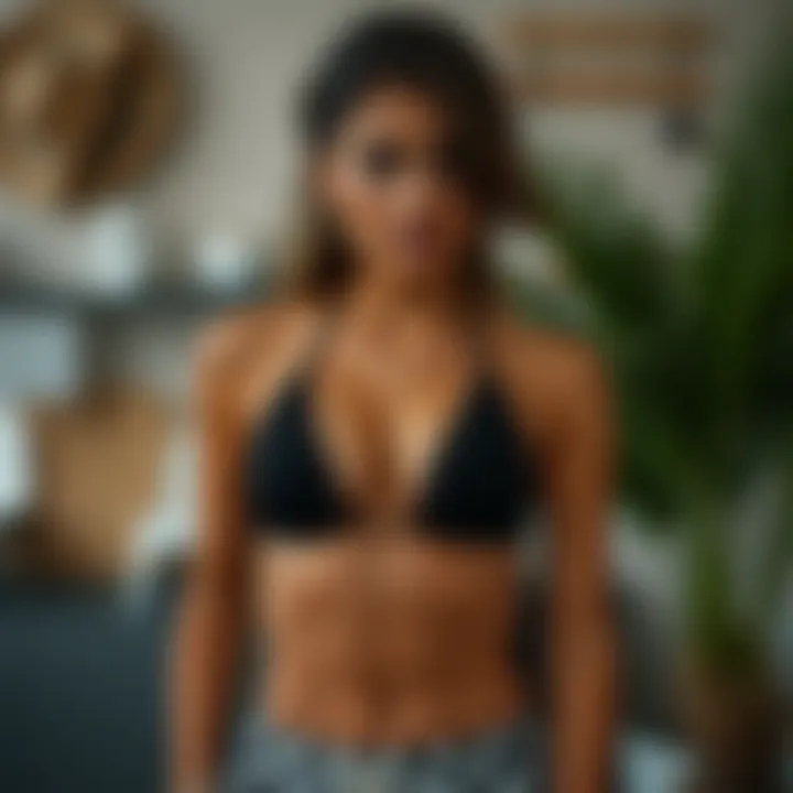 Magnificent Exploring the Versatility of Women's Black Halter Tankini Tops