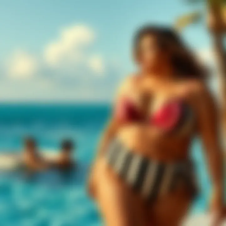 Magnificent The Allure of Plus Size Striped Swimsuits: A Comprehensive Exploration