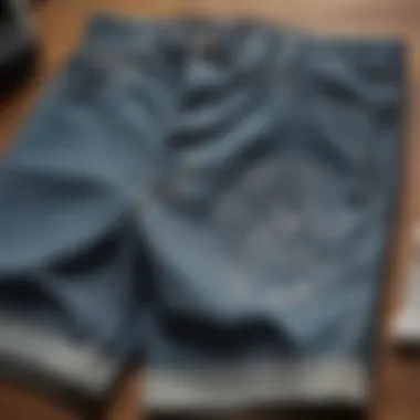 Care Instructions for Skateboarding Shorts Guide for maintaining skateboarding shorts with care symbols.