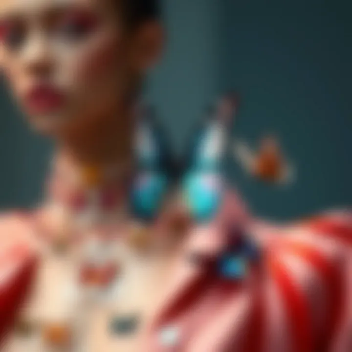 Fashion Collection Inspired by Butterfly Aesthetics Collection of butterfly-inspired garments