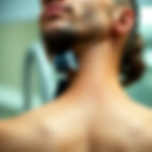 Innovative back hair shaver design for effective grooming