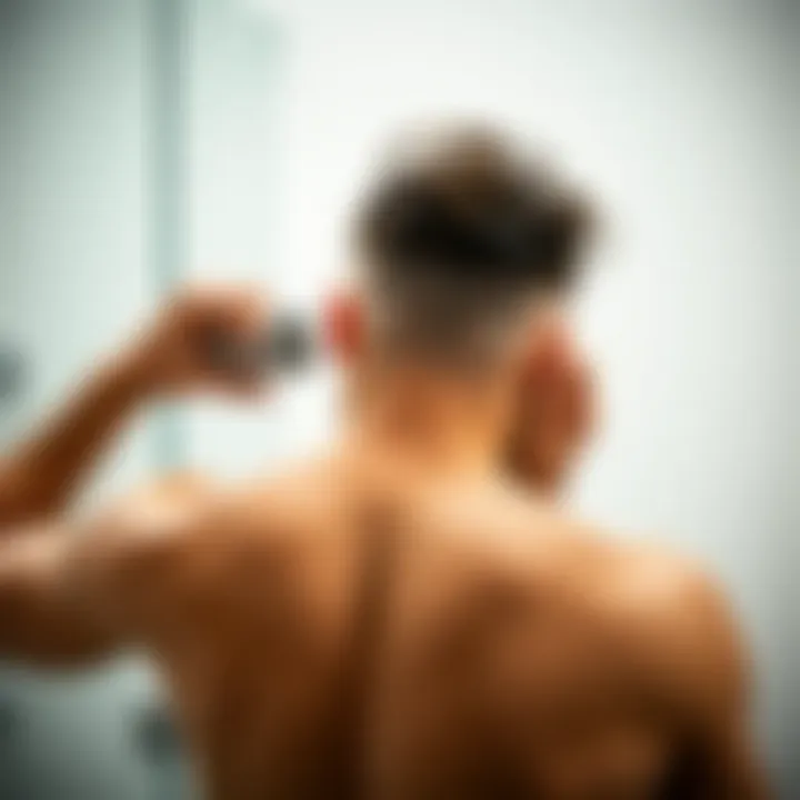 Techniques for Optimal Grooming Demonstrating shaver techniques for optimal results