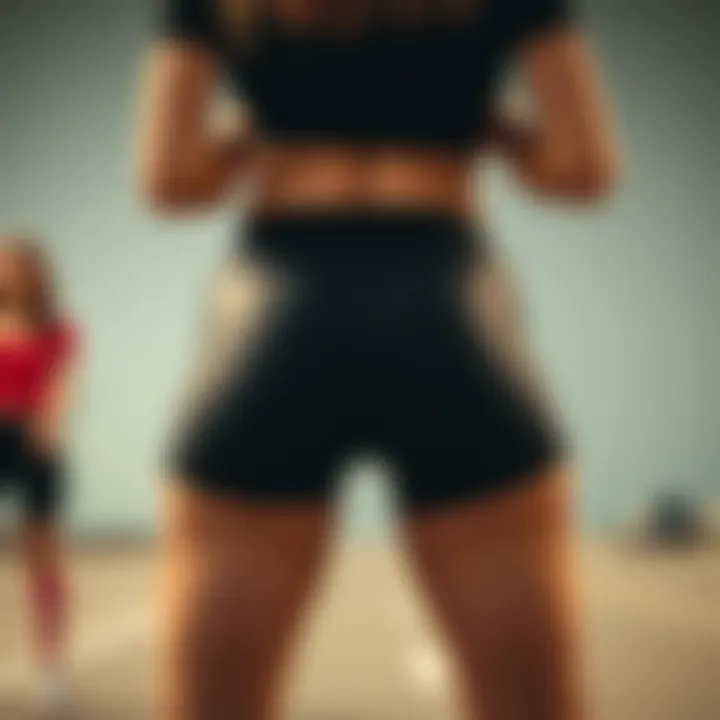 Diverse range of butt lifter biker shorts in various colors and patterns to appeal to different styles