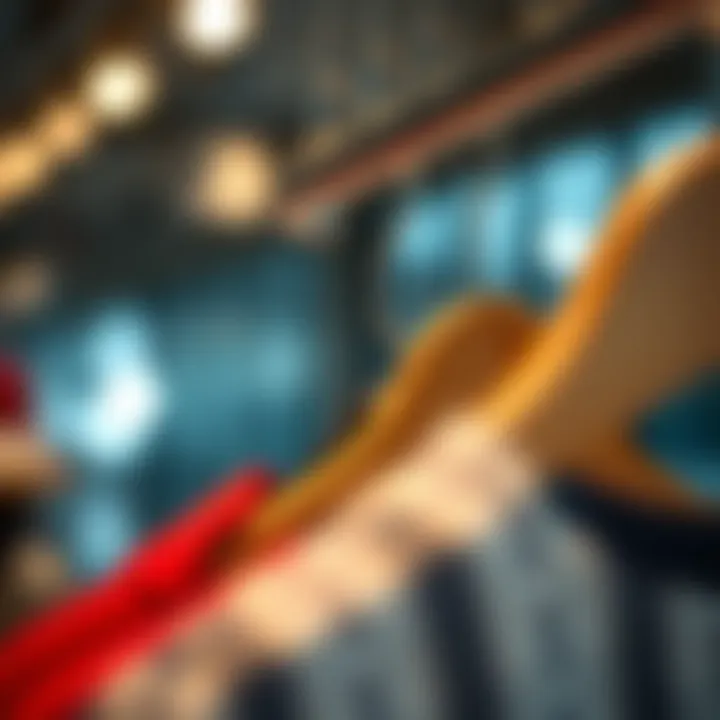 An innovative design of a cascading hanger hook highlighting its features.