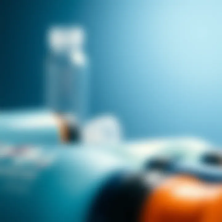 Close-up of silicone travel bottles showcasing their flexibility and durability