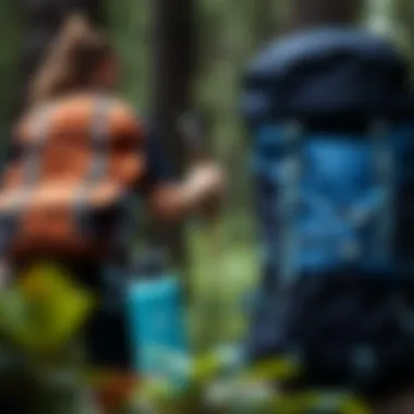 Top Hiking Backpacks Comparison Comparison chart of top hiking backpacks with water bottle holders