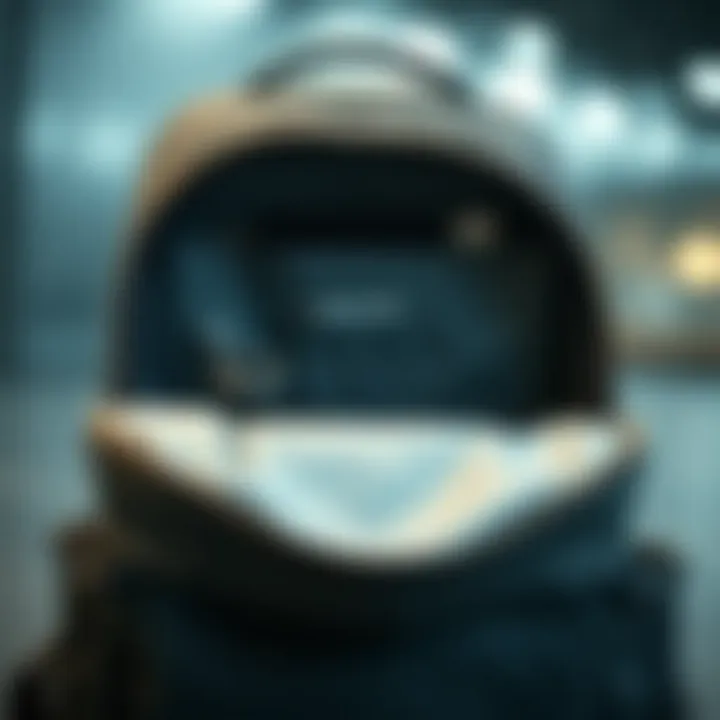 Cusangel Backpack showcasing functional compartments