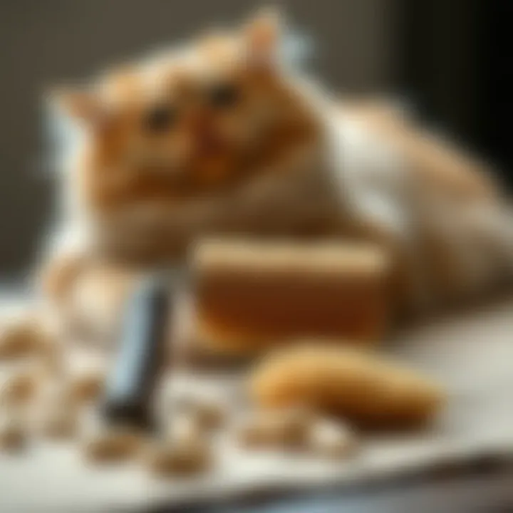 Eco-Friendly Cat Fur Roller Choices Eco-friendly cat fur roller options showcased with natural materials