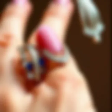 A variety of nail clip designs for effective polish removal