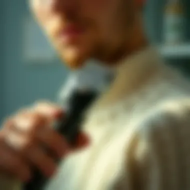 Maintaining an electric sweater shaver