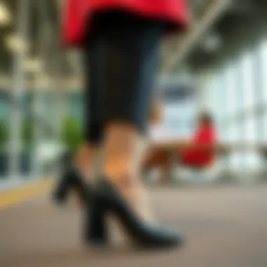 Professional setting showcasing the balance of fashion and functionality