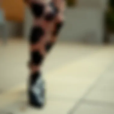 Care instructions for maintaining cow print stockings