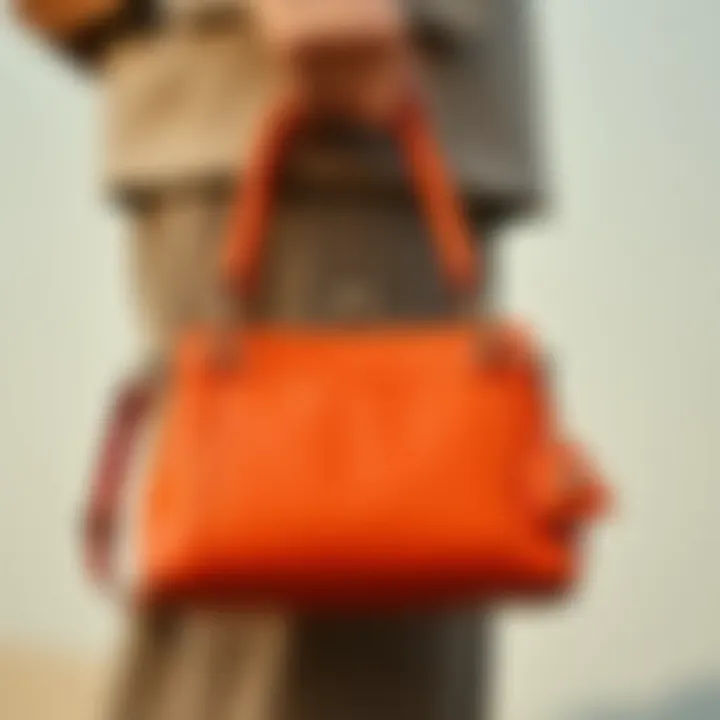 Functional purse showcasing practicality