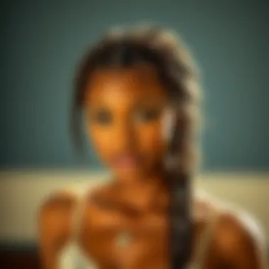 Care instructions for maintaining double braided wigs visually represented