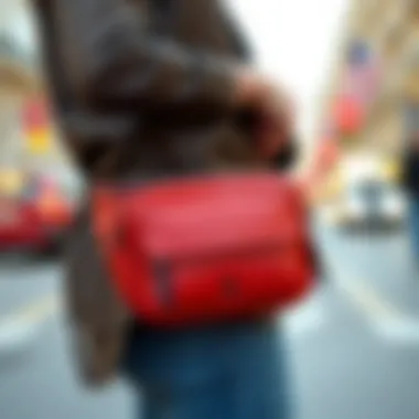 Stylish fanny pack designed for iPad Mini