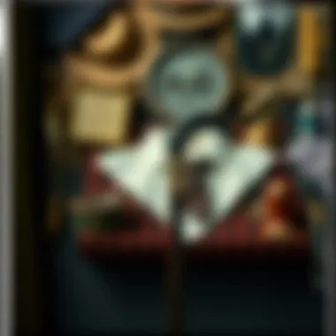 The Timeless Elegance of Canes Elegant cane displayed against a backdrop of vintage fashion elements.