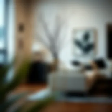 Stylish metal flower vase stand complementing modern decor