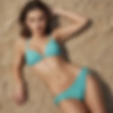 Variety of Petite Bikini Sets A collection of petite bikini sets in various styles and colors showcasing modern swimwear trends