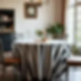 Exploring the Aesthetics and Functionality of Black and White Striped Round Tablecloths Introduction