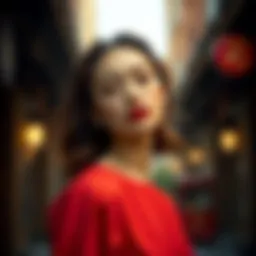 Exploring the Allure of the Red Ladies Blouse Introduction