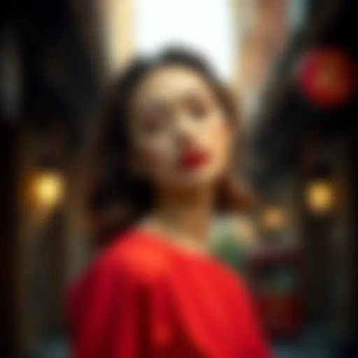 Exploring the Allure of the Red Ladies Blouse Introduction