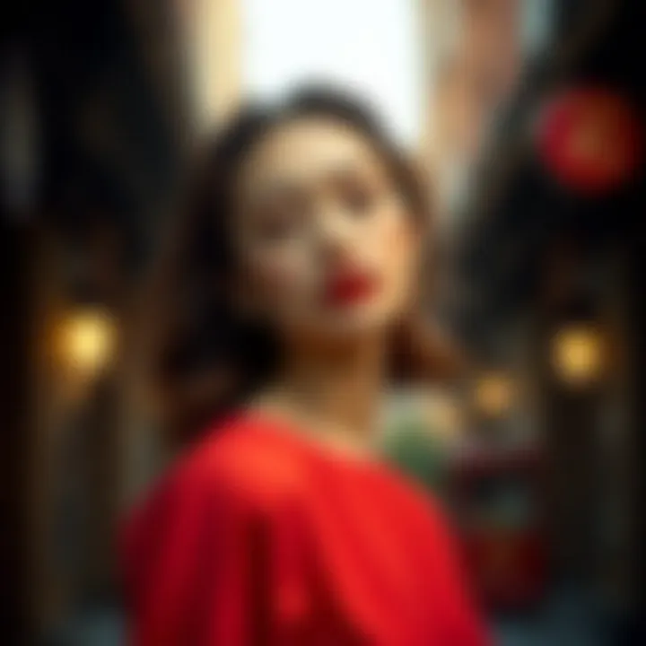Exploring the Allure of the Red Ladies Blouse Introduction