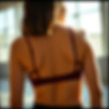 Bralette workout top designed for high-impact activities