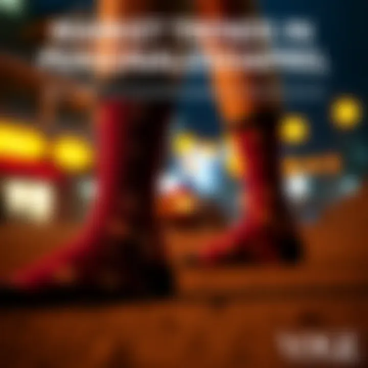 Infographic highlighting market trends of personalized apparel including photo socks