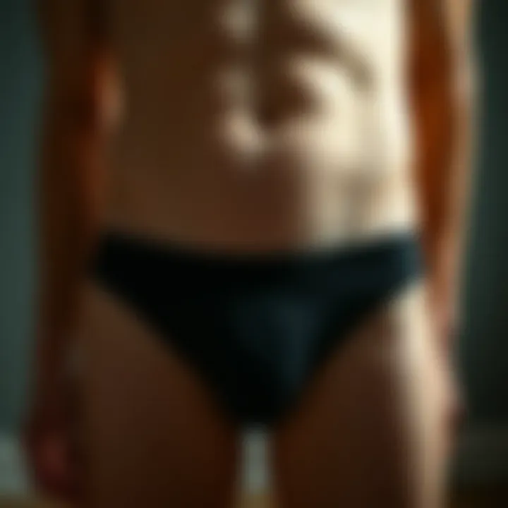 A visual representation of societal perceptions towards unconventional underwear