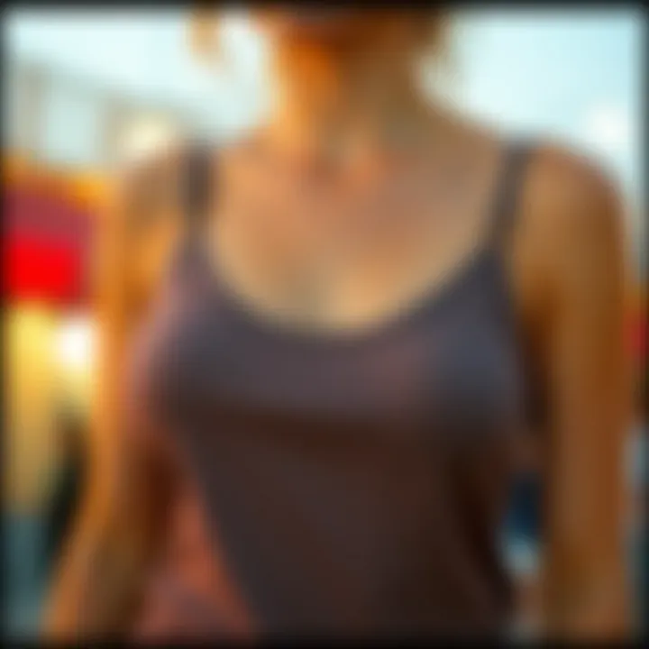 Care instructions for maintaining the quality of tank tops with skinny straps