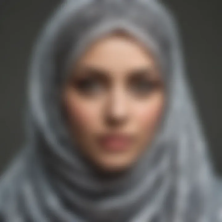 Cultural depiction highlighting the significance of hijabs