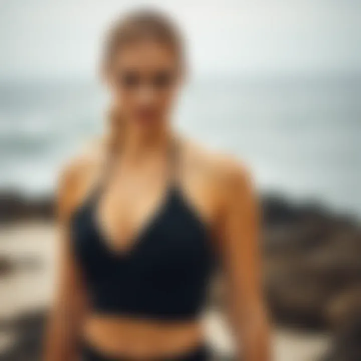 Exploring the Versatility of Women's Black Halter Tankini Tops Summary