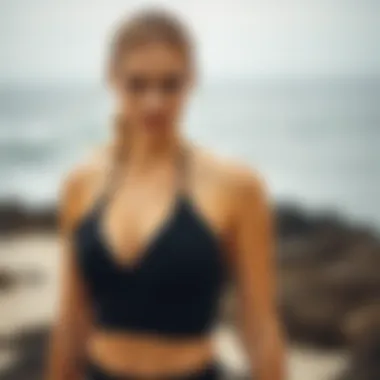 Exploring the Versatility of Women's Black Halter Tankini Tops Summary Exploring the Versatility of Women's Black Halter Tankini Tops Summary