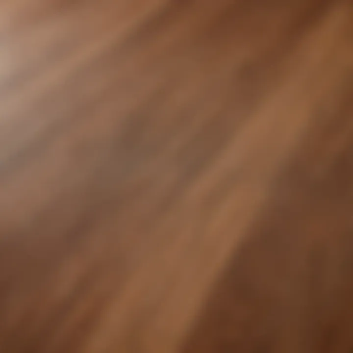 Close-up view of wood grain adhesive vinyl showcasing its texture