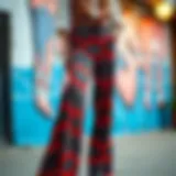 Vibrant Patterns of Petite Hippie Pants Stylish petite hippie pants in a vibrant pattern