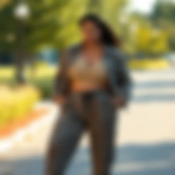 Tips for maintaining the quality of cheetah pants laid out aesthetically