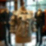 Stylish plus size ruffle denim jacket displayed on a mannequin