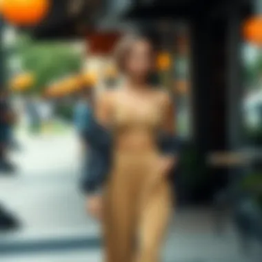 Seasonal variations of two-piece brunch outfits