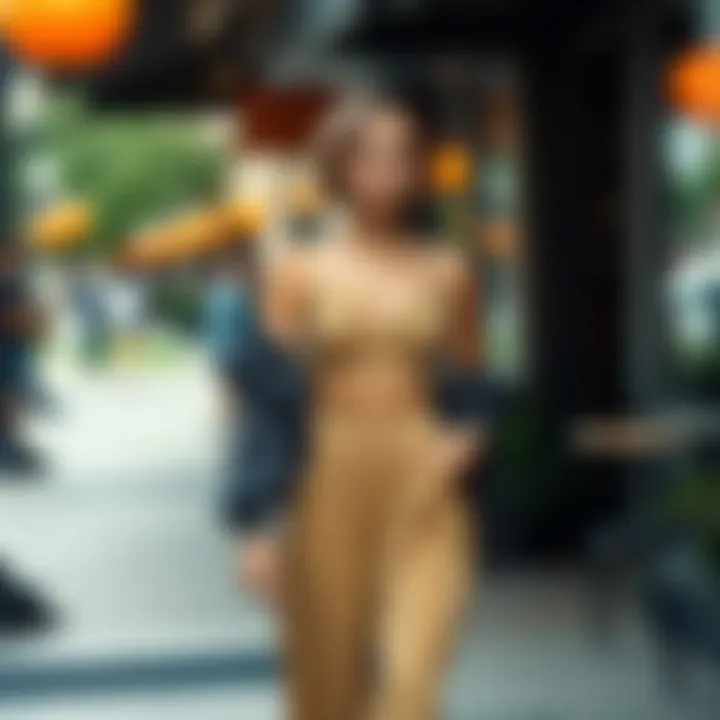 Seasonal variations of two-piece brunch outfits