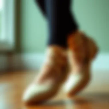 Care tips for maintaining wide width ballet flats presented visually