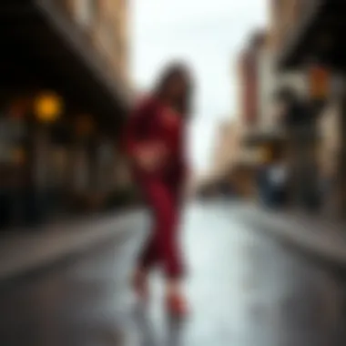 Sustainable fashion choices highlighting eco-friendly materials for plaid pants