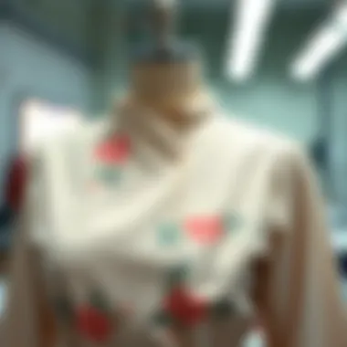 Finished garment showcasing the aesthetic benefits of using double-sided interfacing