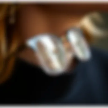 Intricate Design Elements of Glasses Holders Close-up of design elements in glasses holders