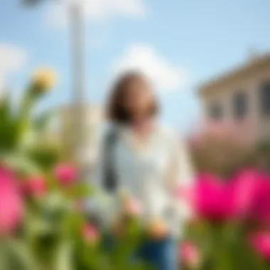 Lightweight fabric blouse ideal for warmer days