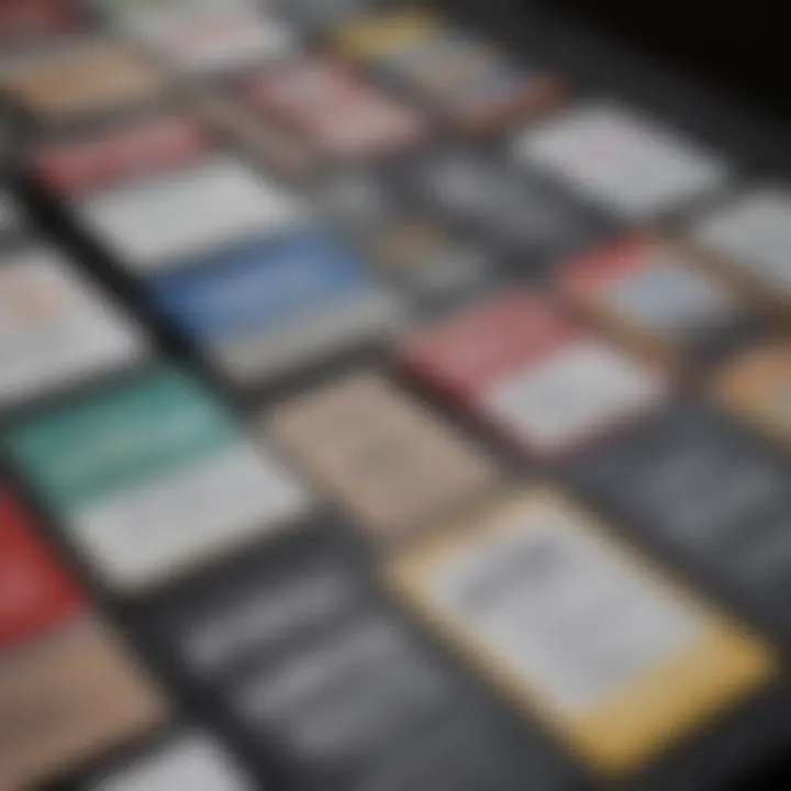 Close-up of materials used for making name tags