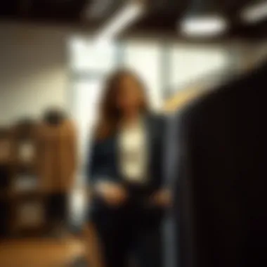 Selection of fabrics suitable for professional clothing