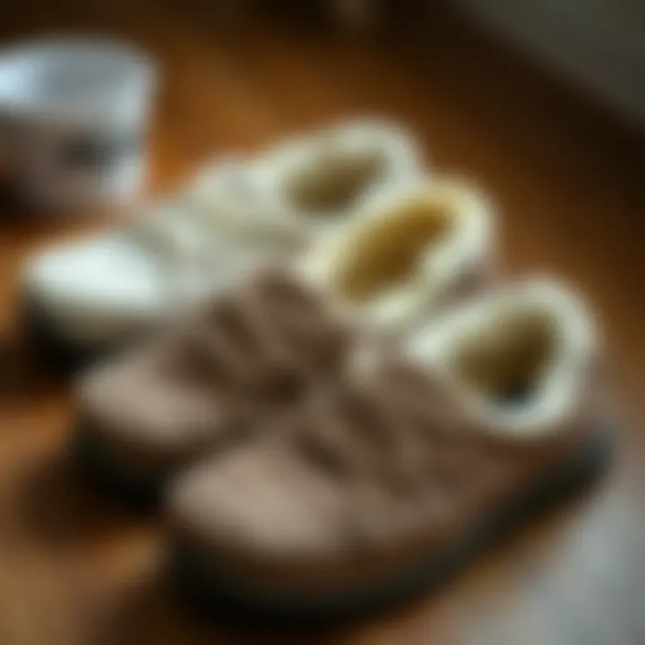 Material Choices for Optimal Comfort and Durability Selection of materials used in crafting non-slip slippers.