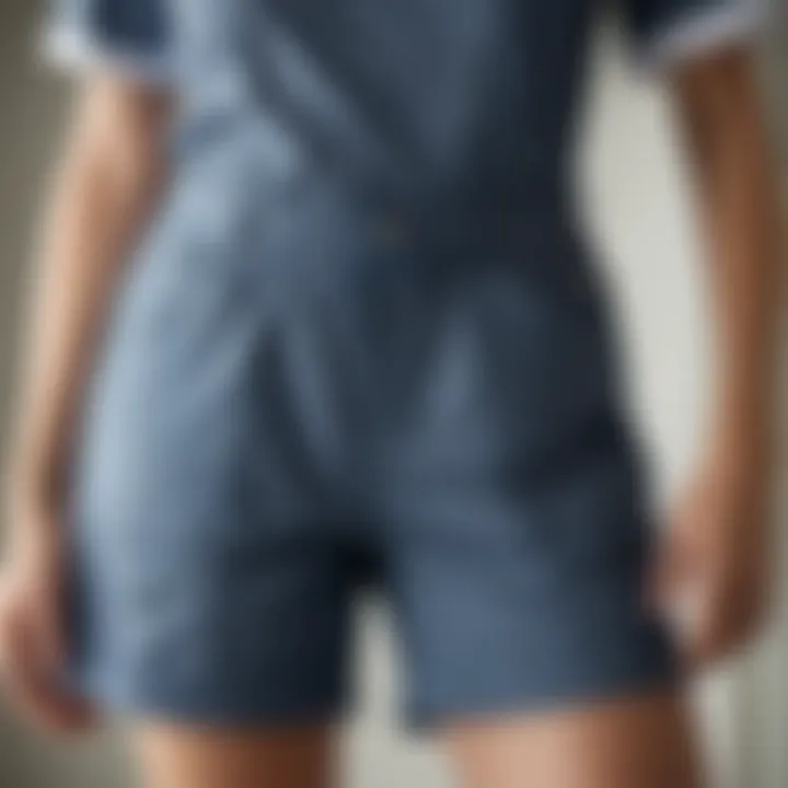 Stylish nurse scrub shorts designed for comfort and mobility